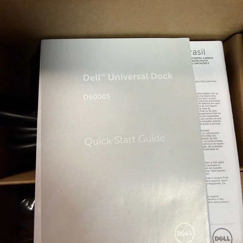 Dell universal dock D6000S Brown Box